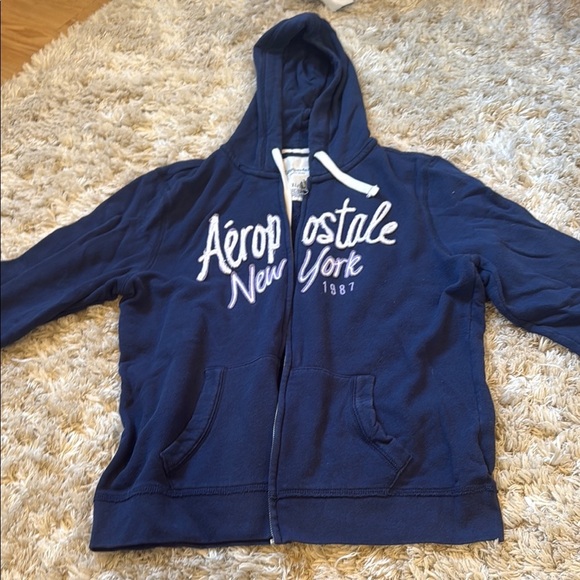 Aeropostale Tops - Aeropostale women’s Blue Hoodie Jacket